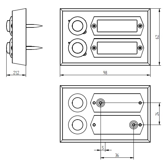 Storey plate