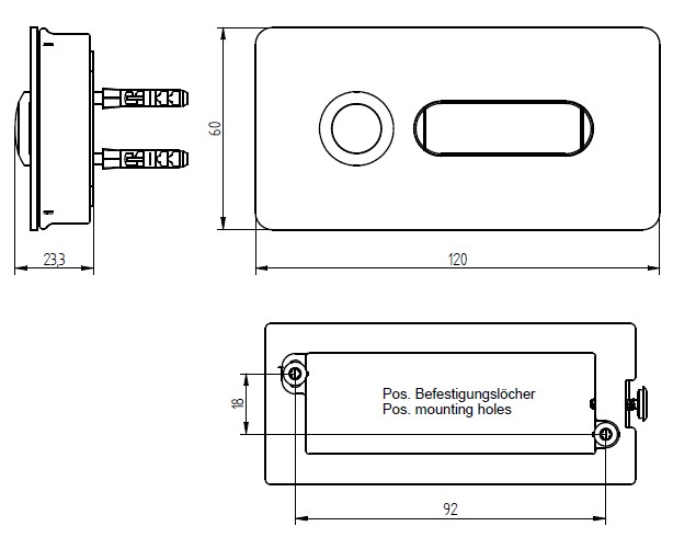 Entrypanel stainless steel 1 app.