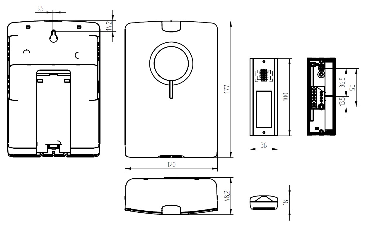 Wireless chime kit