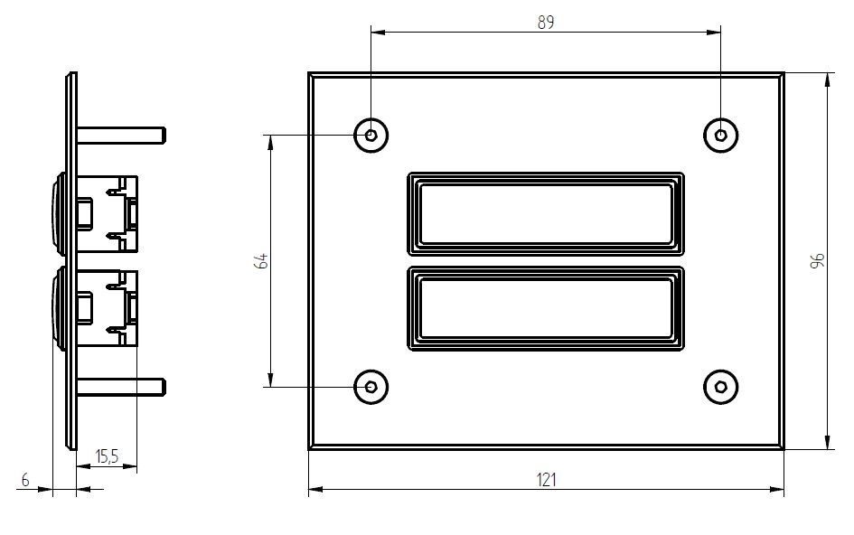 Storey plate