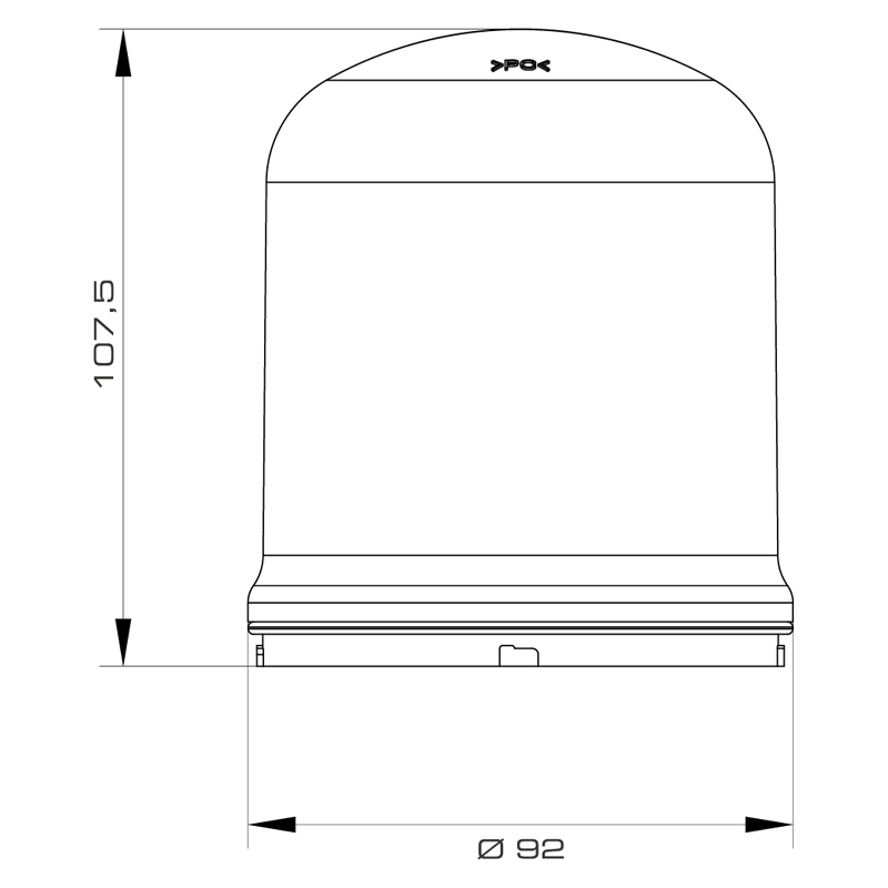Signal lamp LED